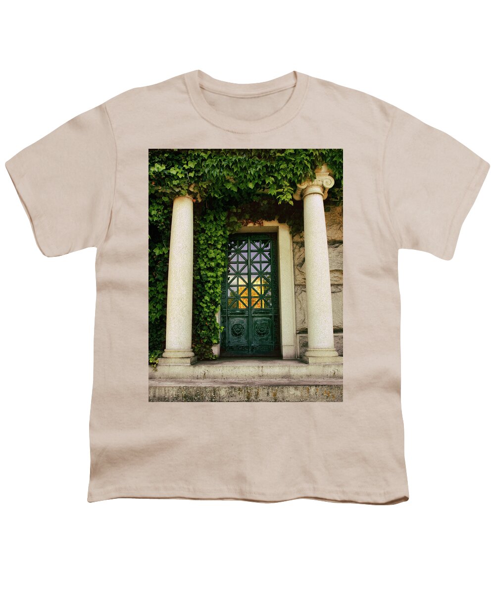 Door Youth T-Shirt featuring the photograph Ivy Embrace by Jessica Jenney