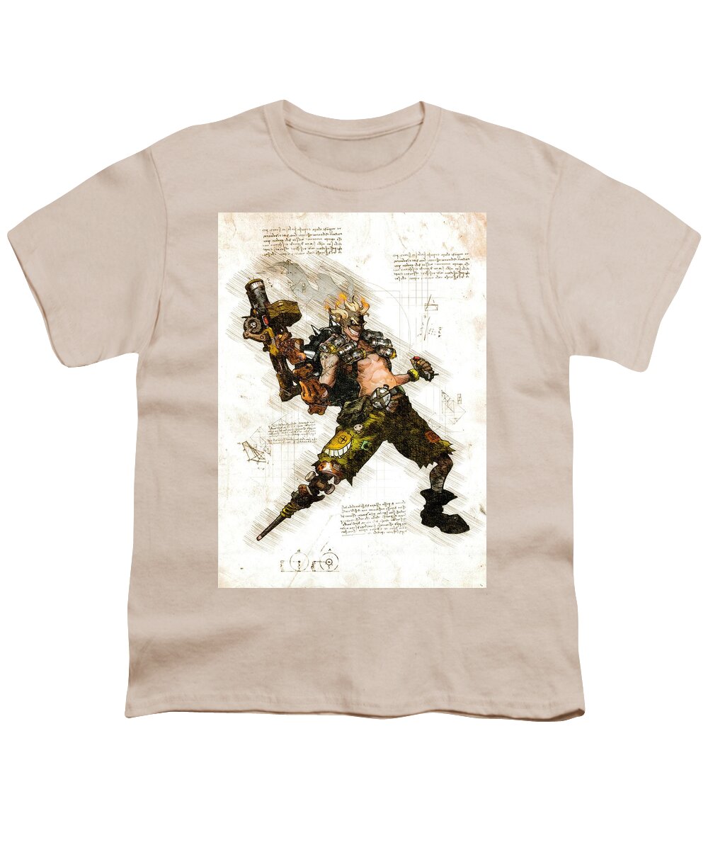 Reaper Art Overwatch Kid's T-Shirt 