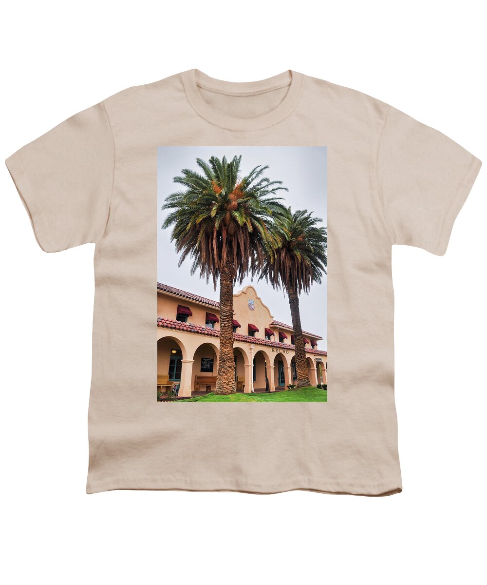 Mojave Desert Youth T-Shirt featuring the photograph Kelso Depot by Kyle Hanson