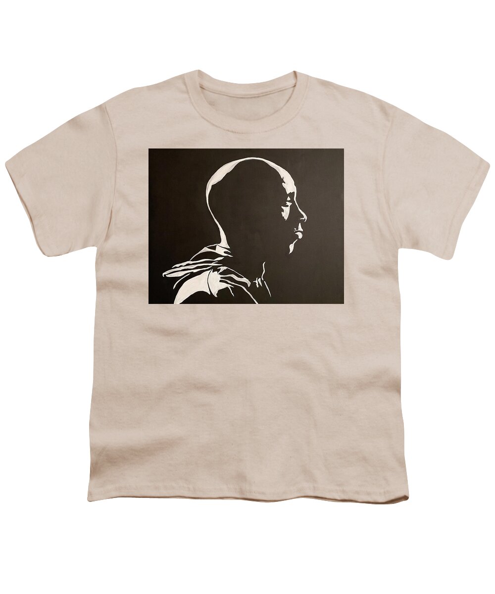 Kobe Black Youth T-Shirt by Troy Spencer - Pixels