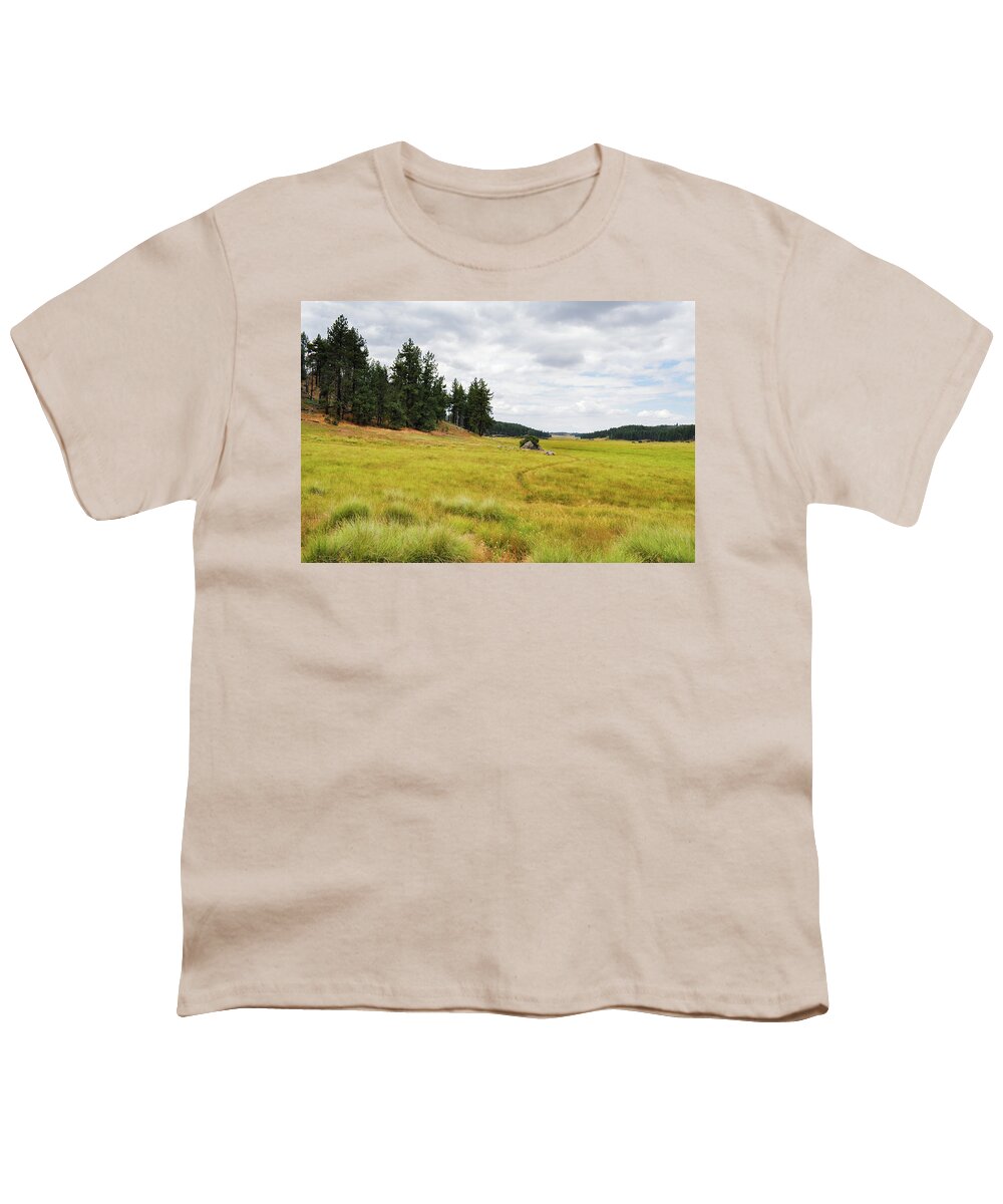 San Diego Youth T-Shirt featuring the photograph Laguna Meadow by Kyle Hanson