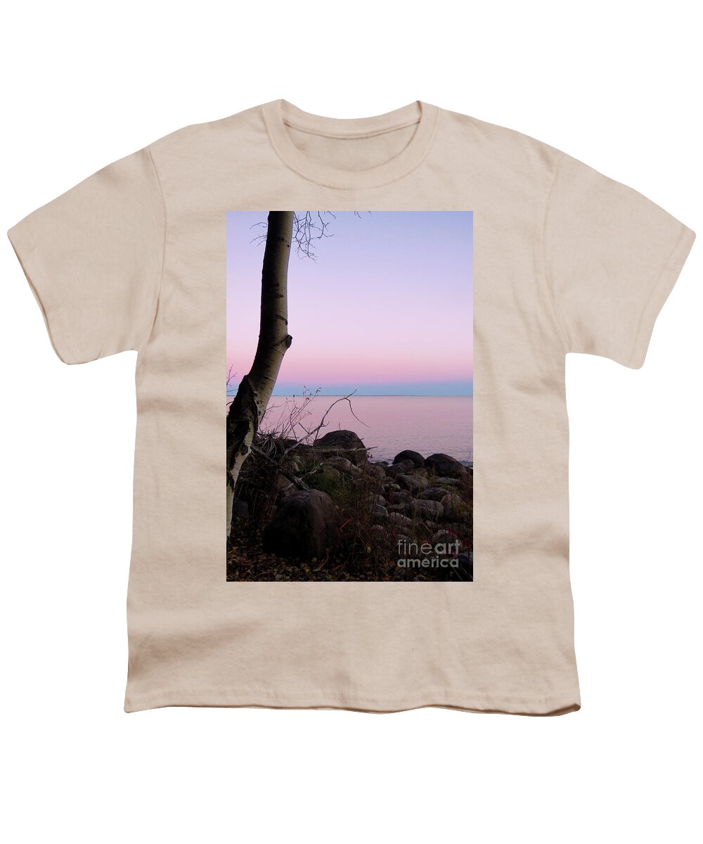 Canada Youth T-Shirt featuring the photograph Mulberry Haze by Mary Mikawoz