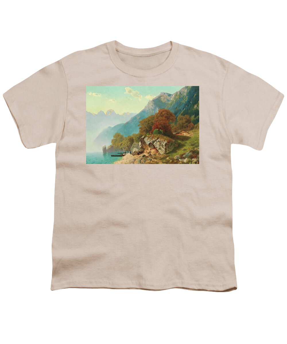 Vintage Youth T-Shirt featuring the painting Otto von Kameke by MotionAge Designs
