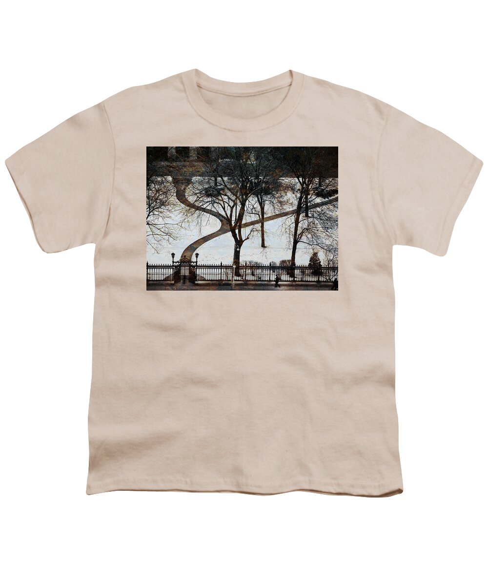 Canada Youth T-Shirt featuring the photograph Outside the Garden by Mark Gomez