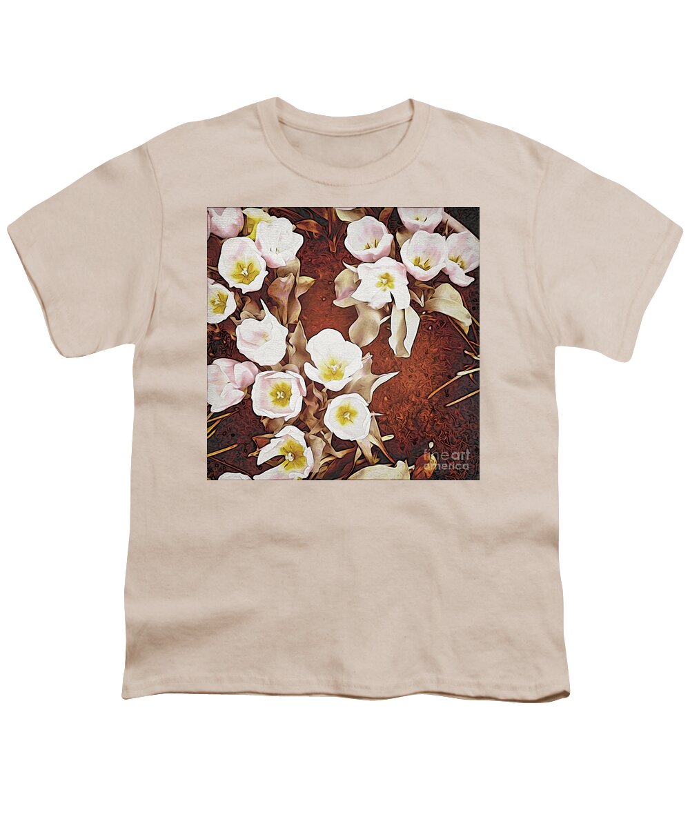 Tulips Youth T-Shirt featuring the photograph Paper Tulips 1 by Onedayoneimage Photography