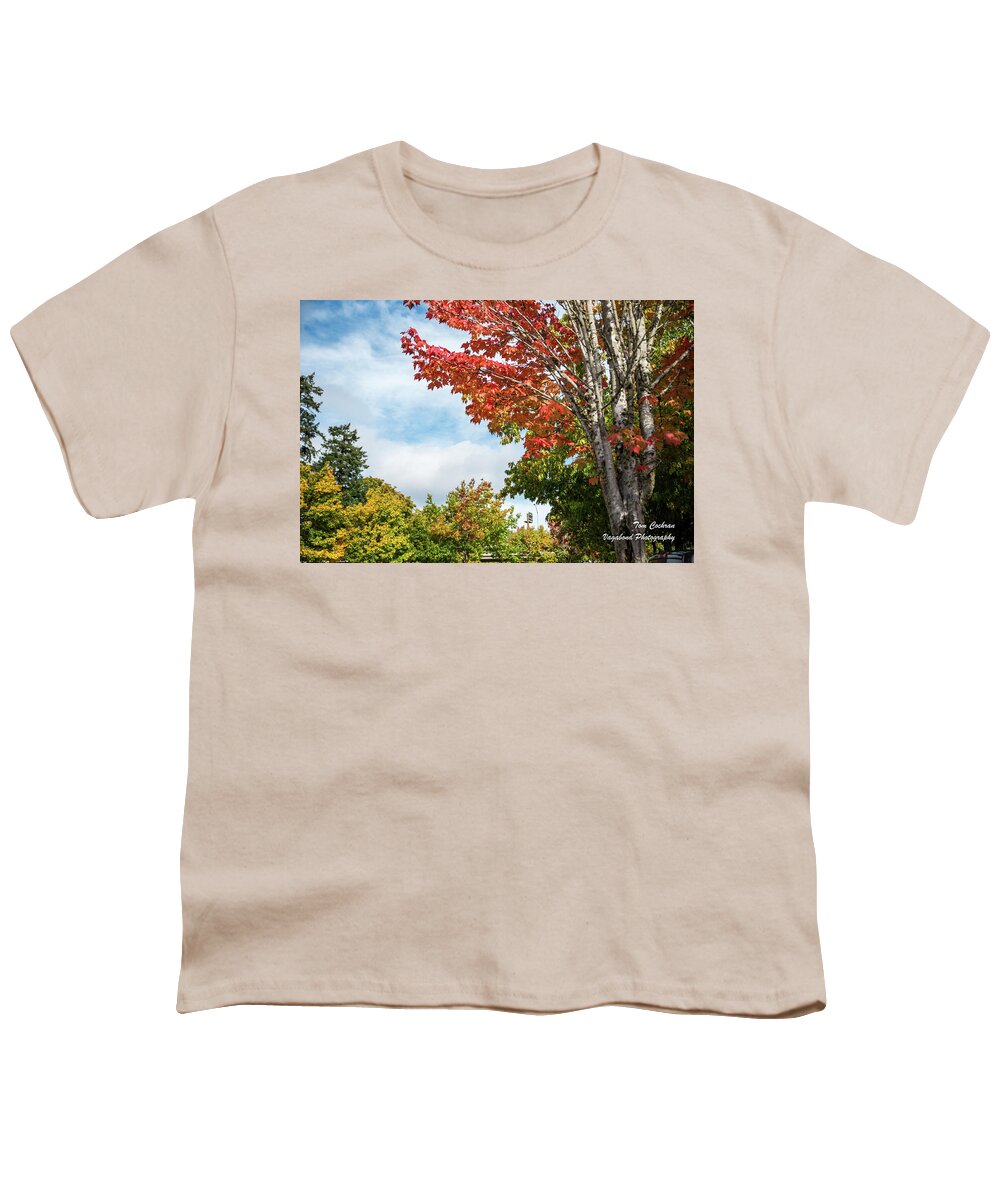 Red White And Blue Youth T-Shirt featuring the photograph Red, White, and Blue by Tom Cochran