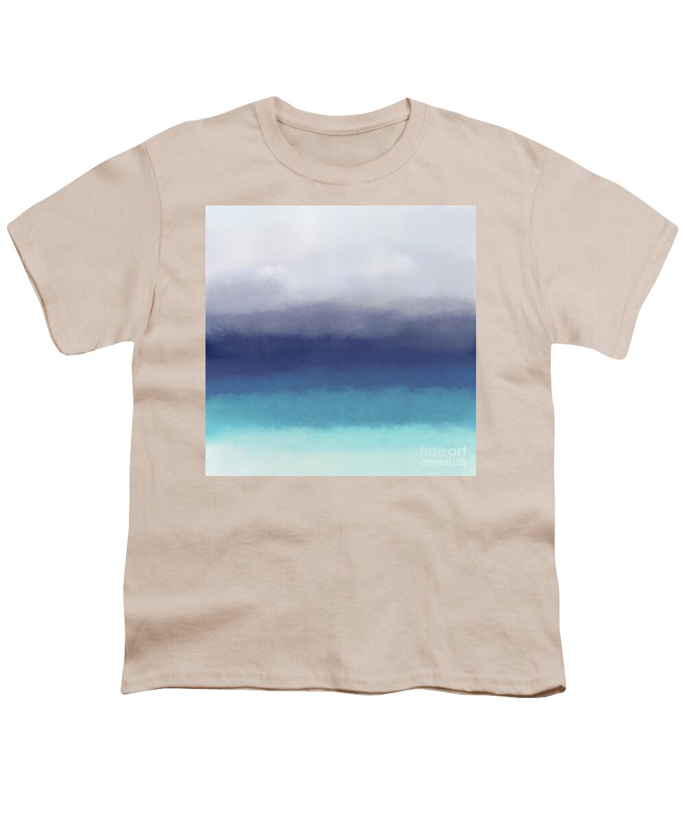 Ocean Youth T-Shirt featuring the digital art Sea View 280 by Lucie Dumas