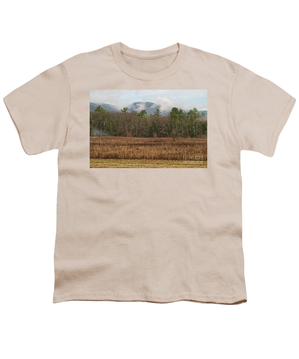 Winter Youth T-Shirt featuring the photograph Winter at Cades Cove by Phil Perkins