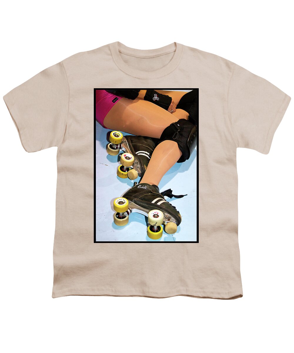 Roller Derby Youth T-Shirt featuring the photograph Women Who Fly #1 by Christopher W Weeks