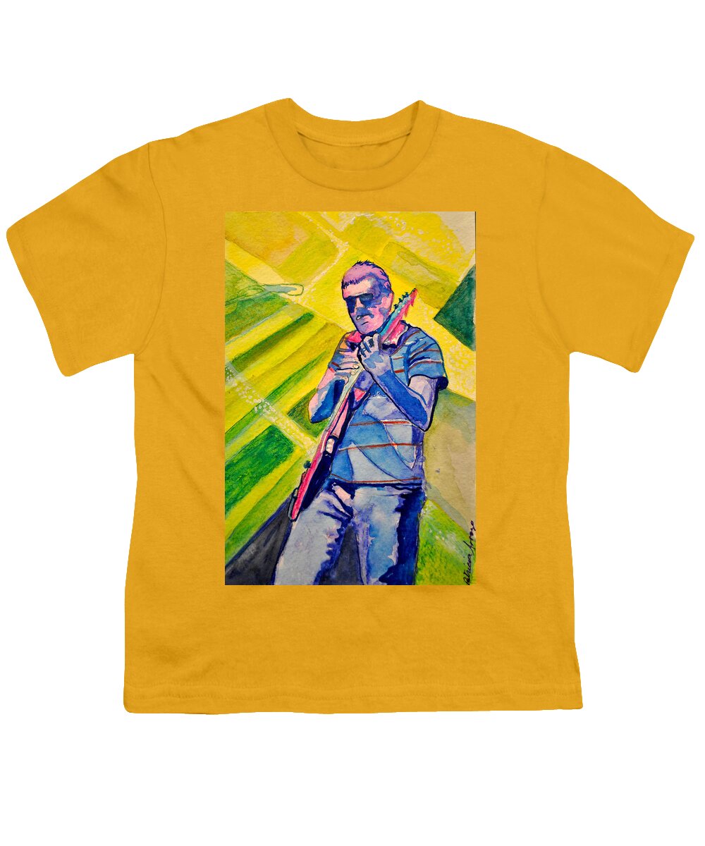 Umphrey's Mcgee Youth T-Shirt featuring the painting The Smokin Pick by Patricia Arroyo