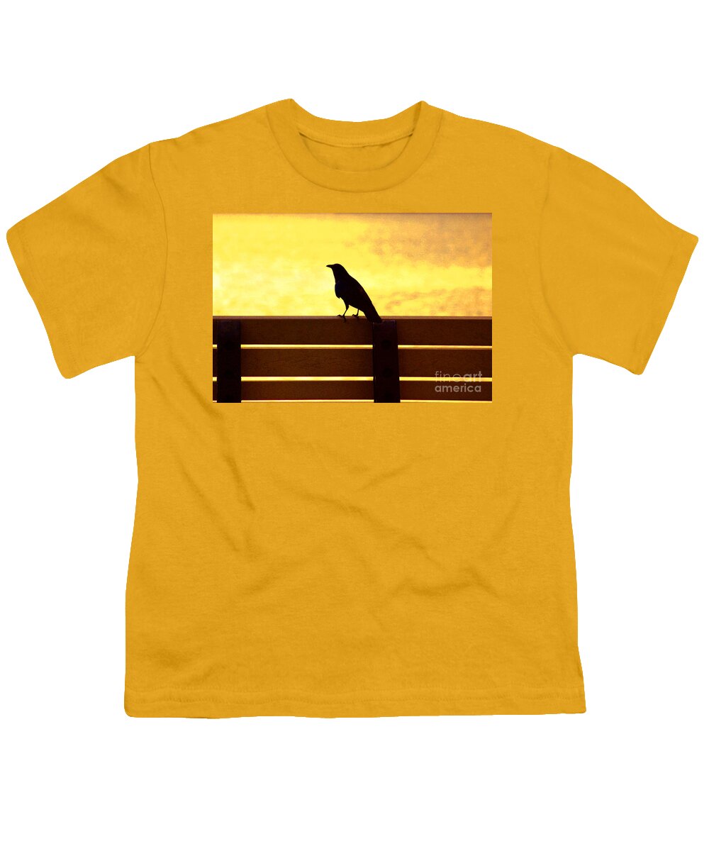Bird Youth T-Shirt featuring the photograph 20- Waiting by Joseph Keane