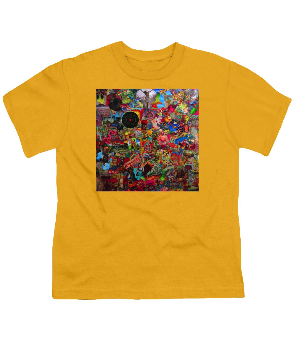  Youth T-Shirt featuring the painting American Heritage by Steve Fields