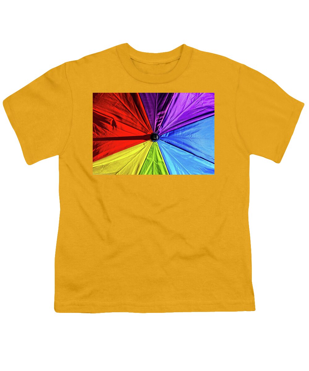  Youth T-Shirt featuring the photograph Brella by Michael Nowotny