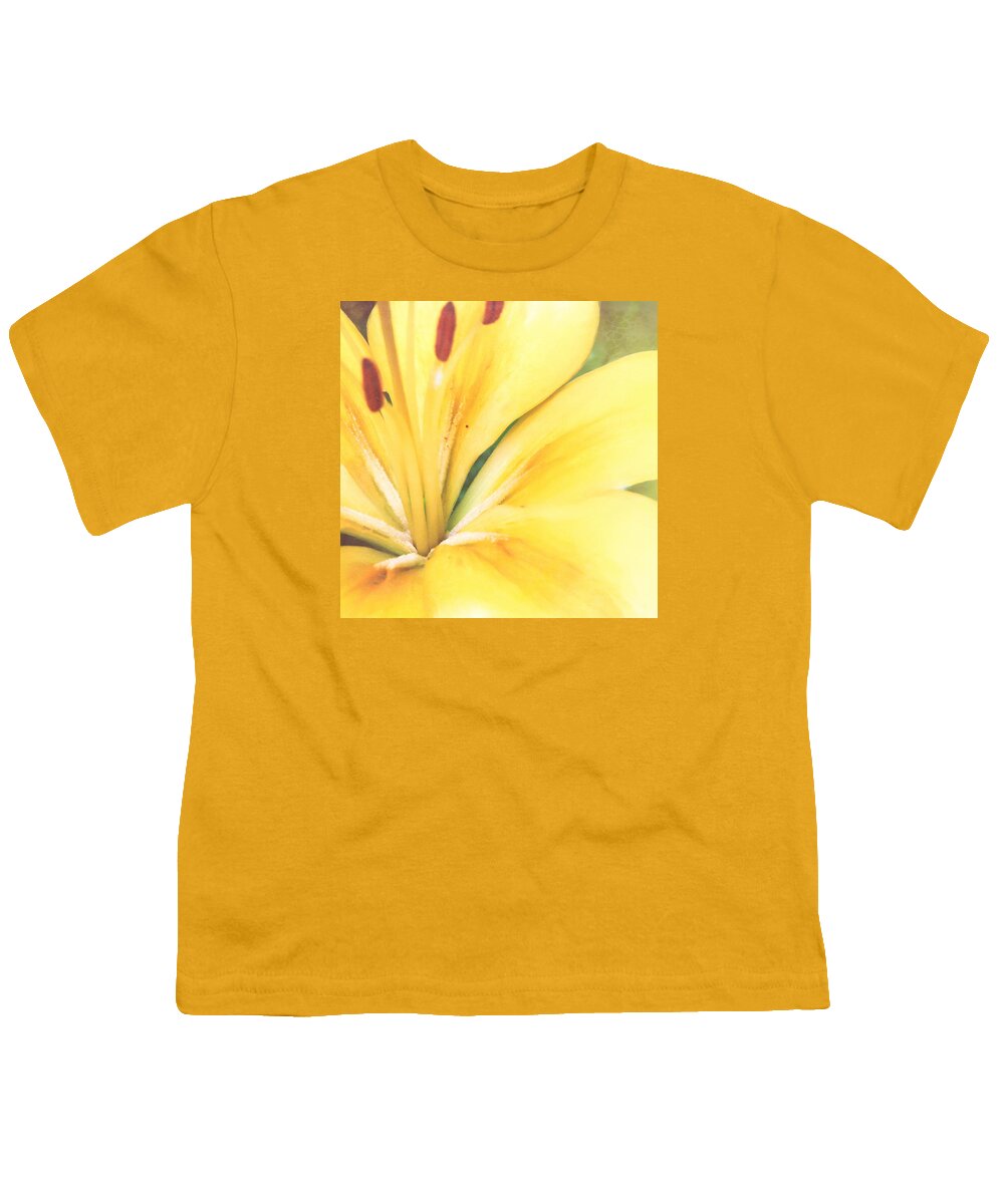 Blossom Youth T-Shirt featuring the photograph Citrine Blossom by Sand And Chi