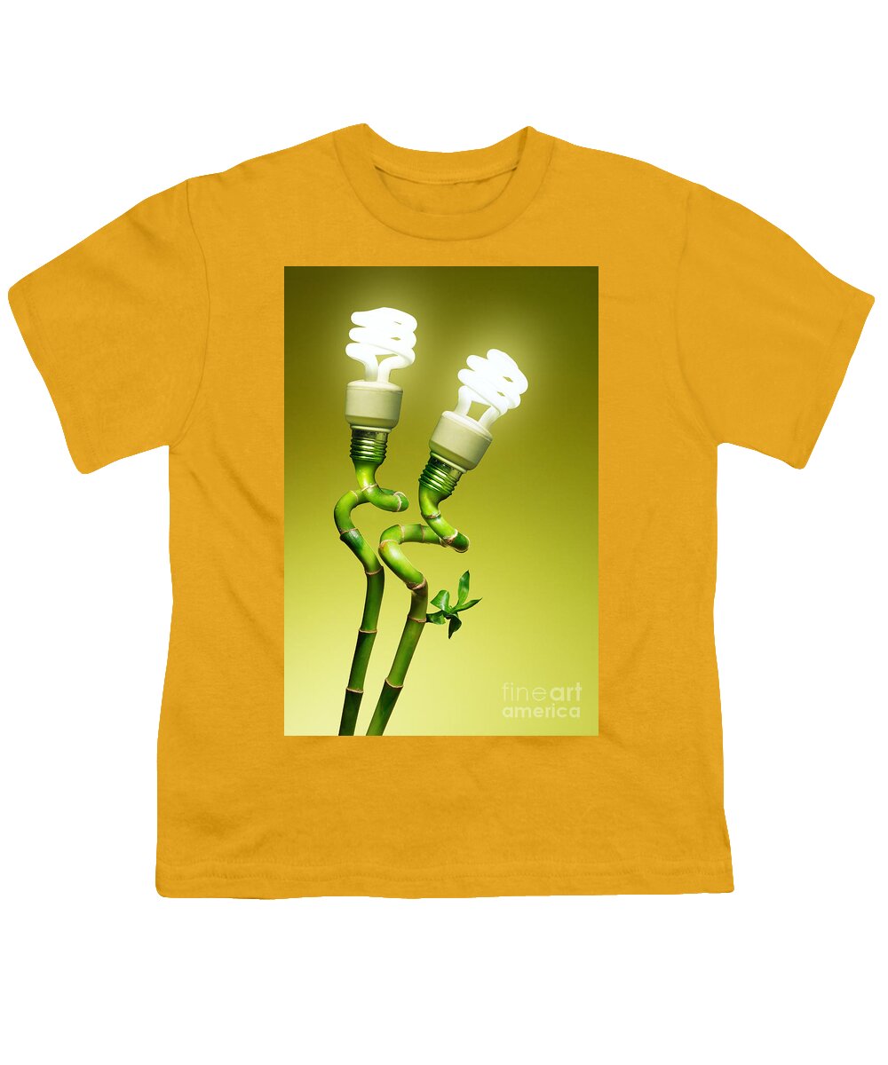 Alternative Youth T-Shirt featuring the photograph Conceptual lamps by Carlos Caetano