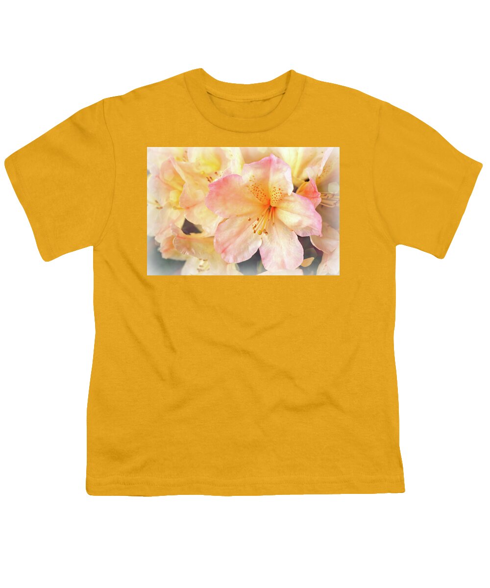 Gentle Flower Youth T-Shirt featuring the digital art Gentle flower by Lilia S