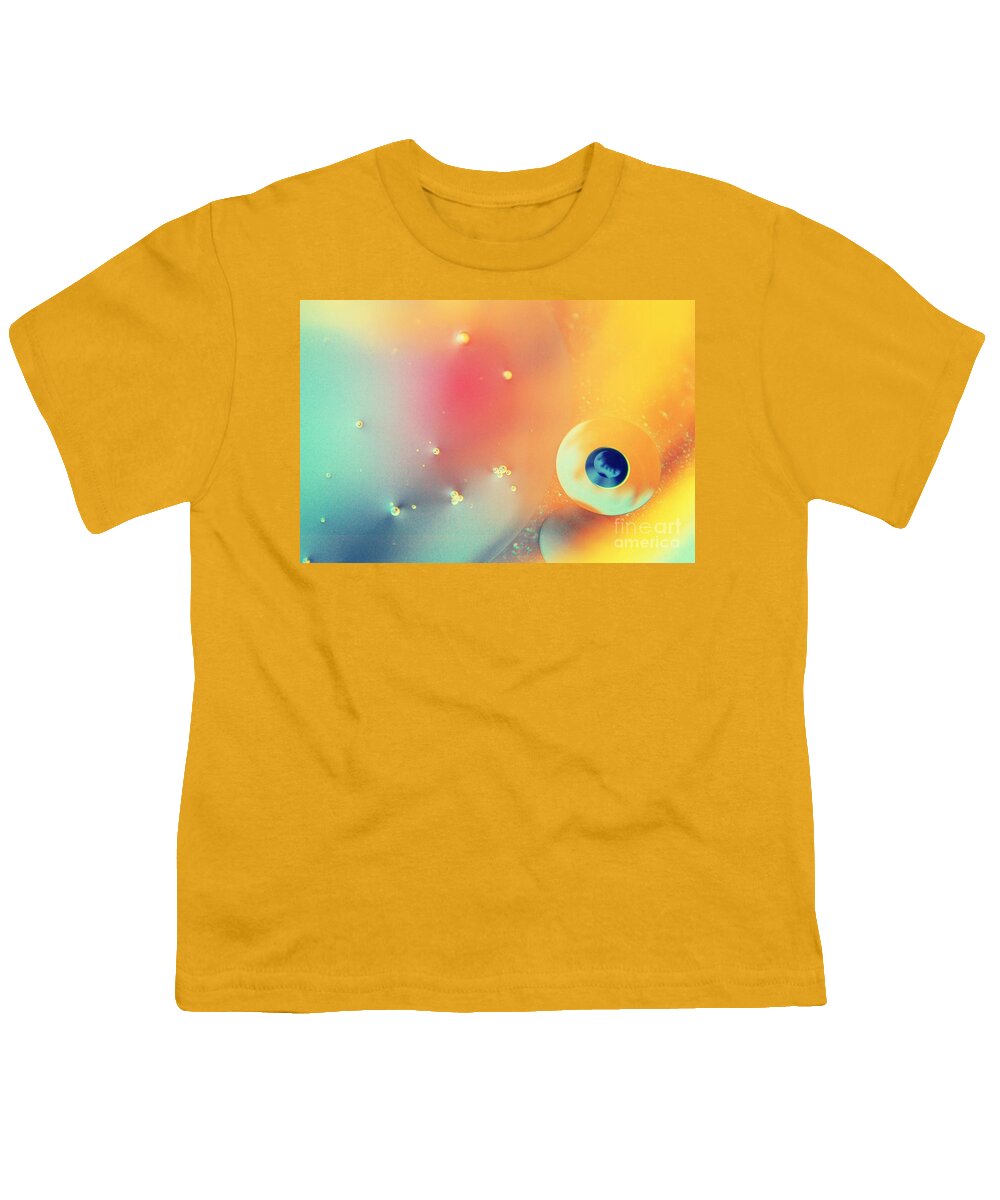 Abstract Youth T-Shirt featuring the photograph Liquispace 11 by Aimelle Ml