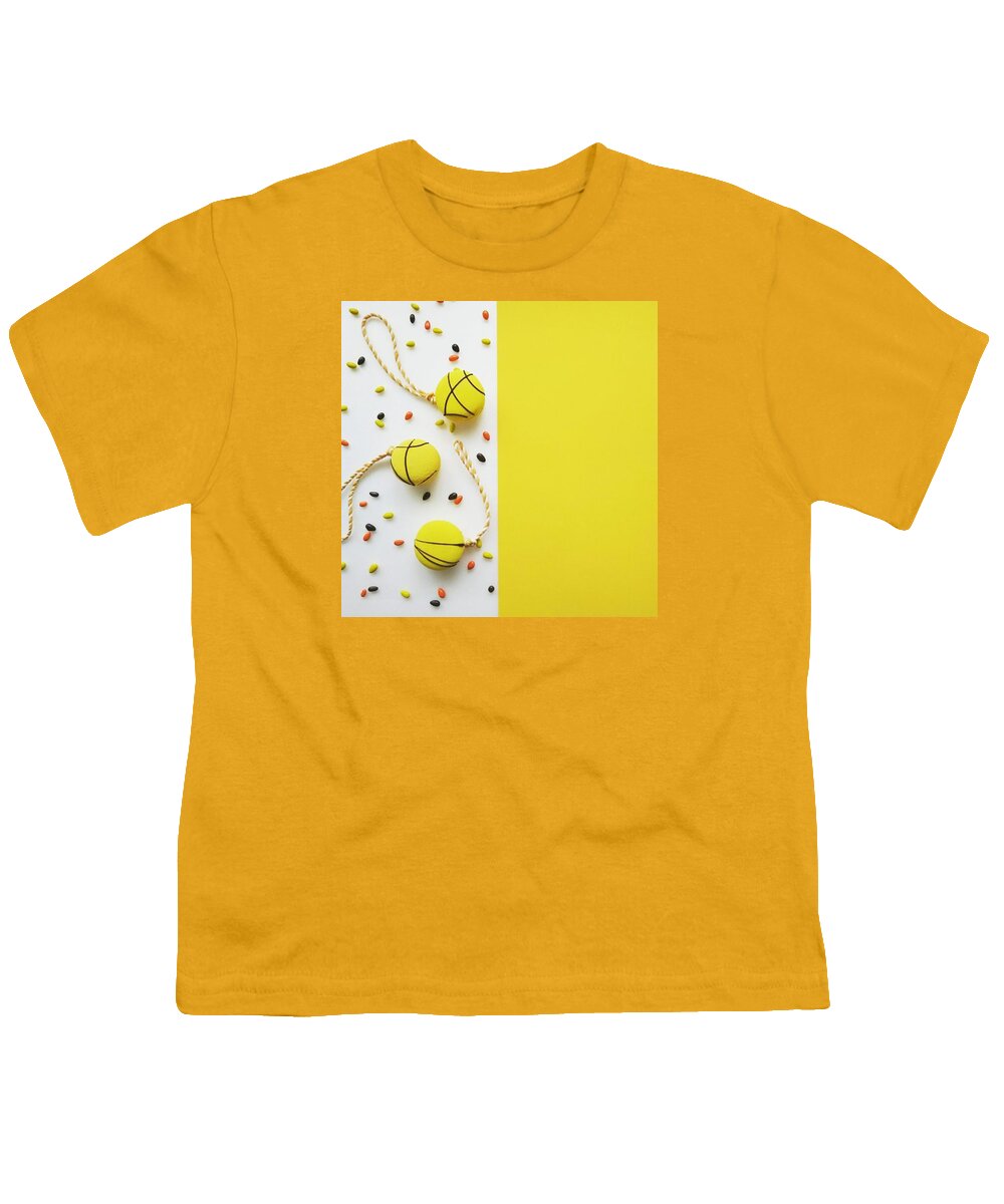 Macarons Youth T-Shirt featuring the photograph Macaroons by Ann Foo