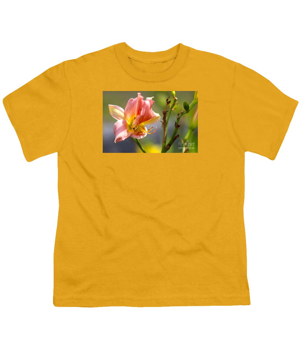 Pink Youth T-Shirt featuring the photograph Nature's Beauty 124 by Deena Withycombe