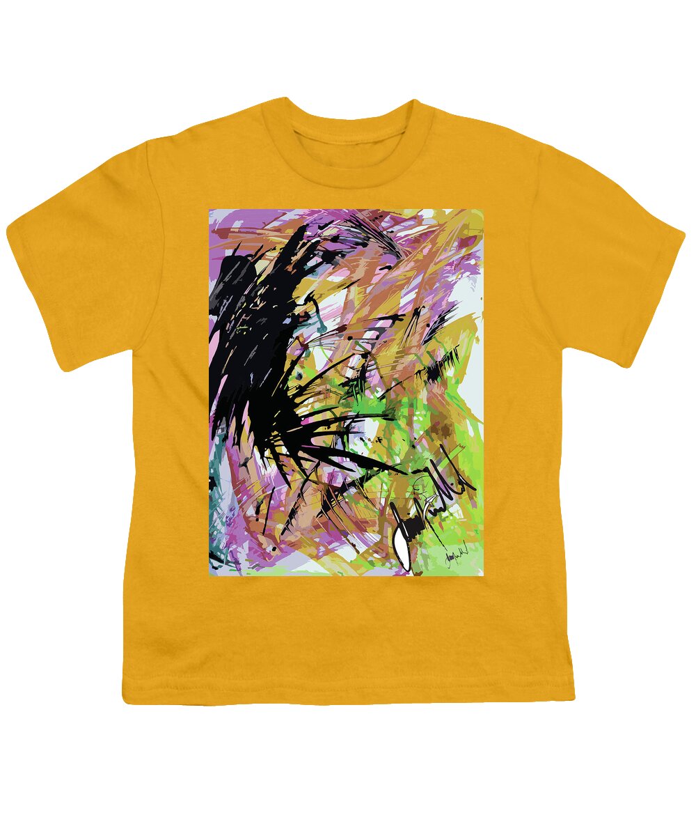  Youth T-Shirt featuring the digital art Spot by Jimmy Williams