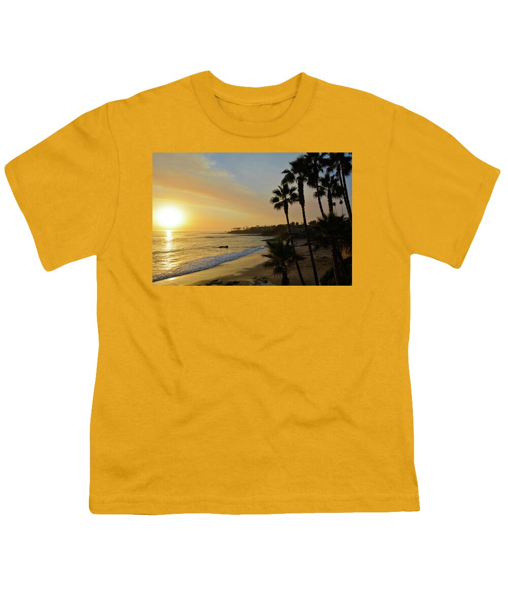 Heisler Park Youth T-Shirt featuring the photograph Heisler Park Sunset by Kyle Hanson