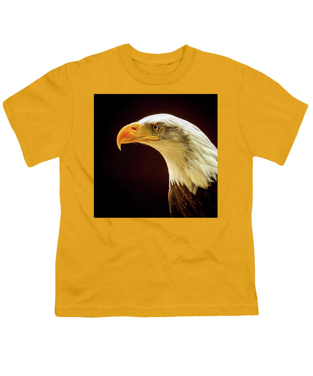 1x1 Youth T-Shirt featuring the photograph Bald Eagle #2 by Mark Llewellyn