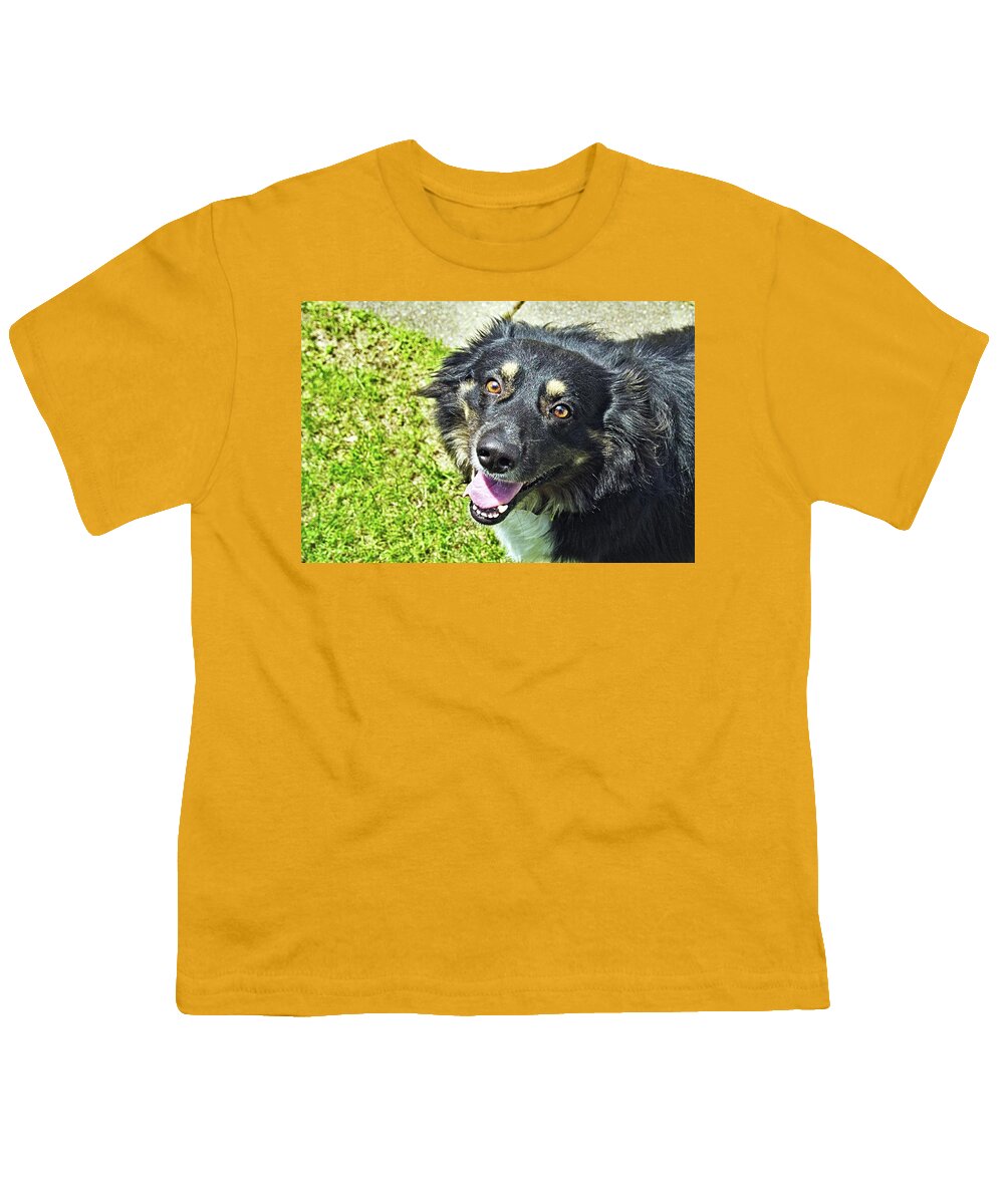 Dog Youth T-Shirt featuring the photograph Dog #3 by Karl Rose