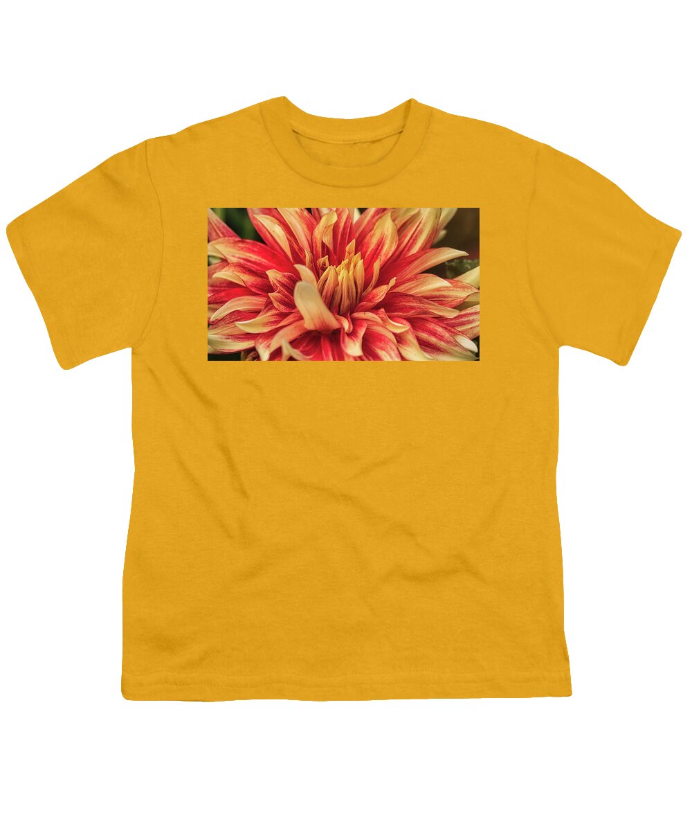 Flowers Youth T-Shirt featuring the photograph Into The Fire by Robert Fawcett