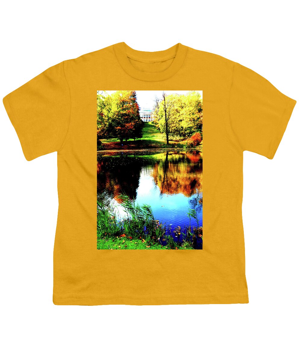 Lazienki Youth T-Shirt featuring the photograph Lazienki Park In Warsaw, Poland 6 by John Siest