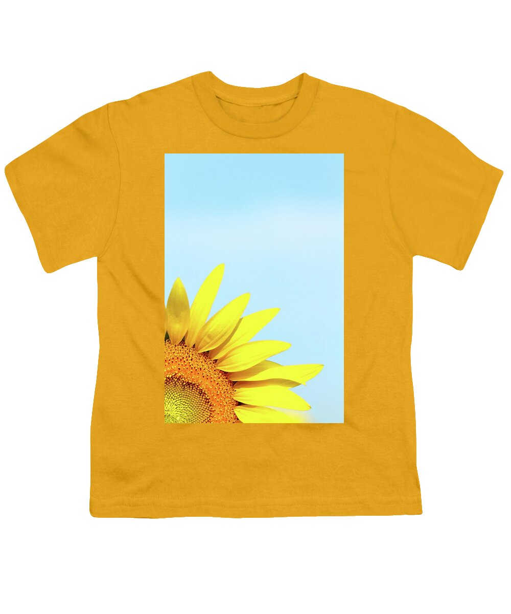 Sunflower Youth T-Shirt featuring the photograph Make My Day by Lens Art Photography By Larry Trager