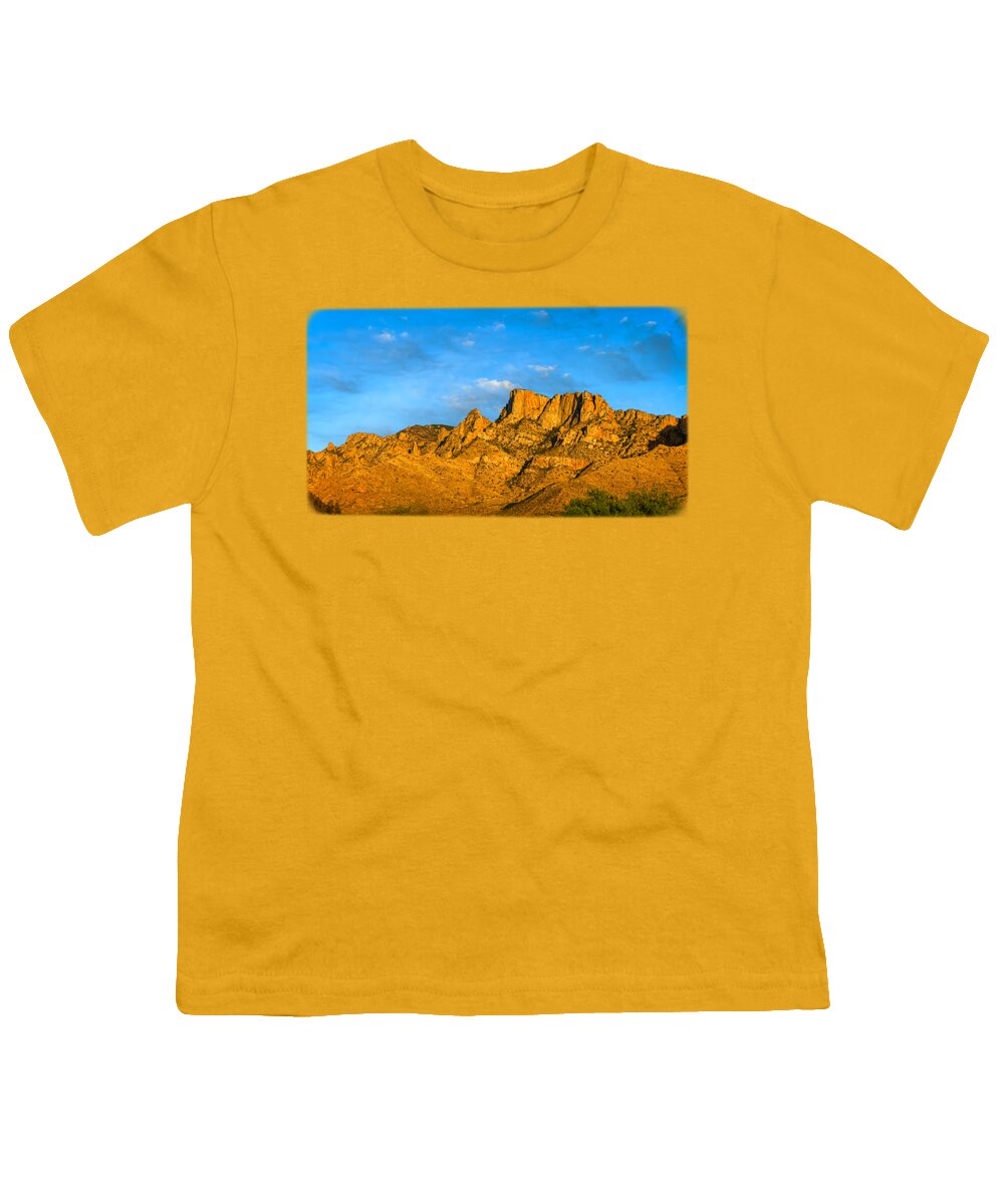Afternoon Youth T-Shirt featuring the photograph Picos Dorados 25001 by Mark Myhaver