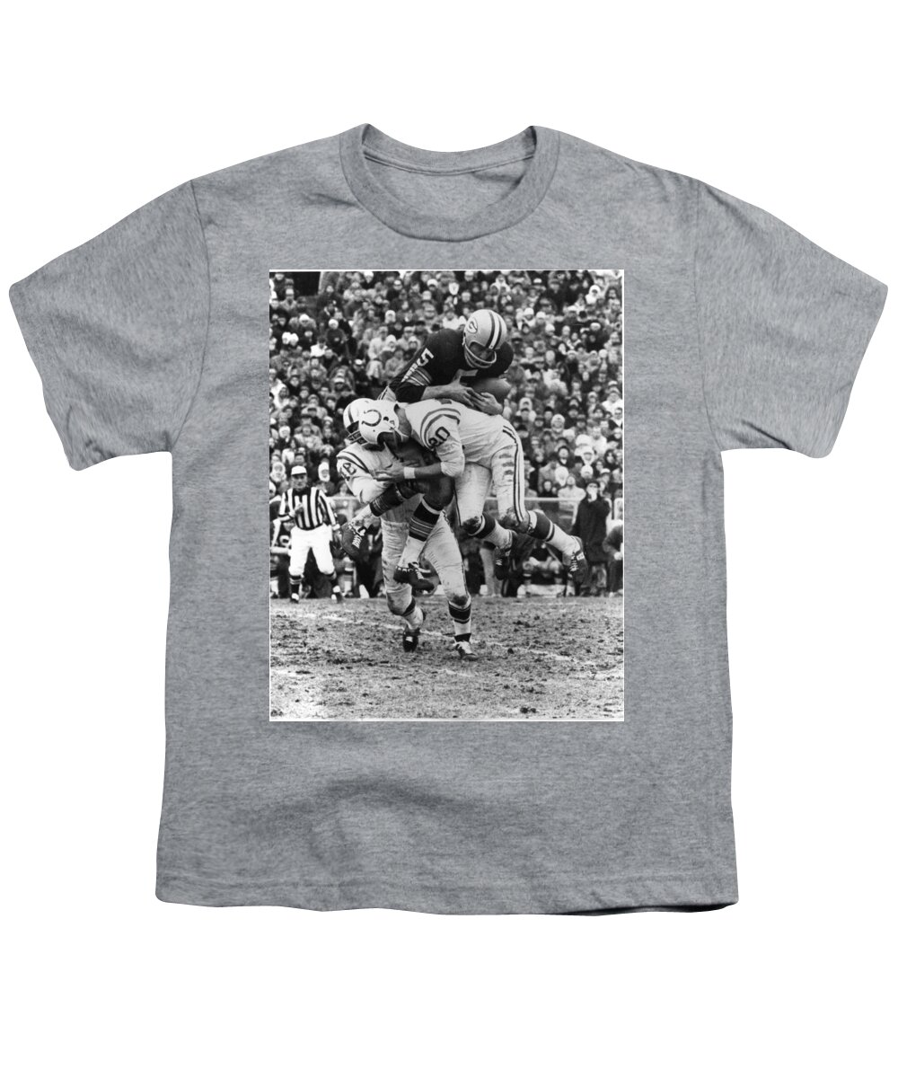 Paul Youth T-Shirt featuring the photograph Paul Hornung Poster #1 by Gianfranco Weiss