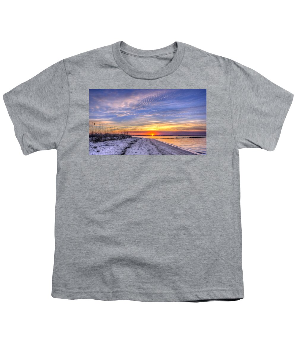 Amelia Youth T-Shirt featuring the photograph Amelia River Sunset by Traveler's Pics