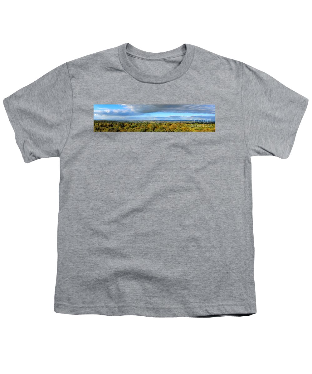 France Youth T-Shirt featuring the photograph Armorican Landscape by Olivier Le Queinec