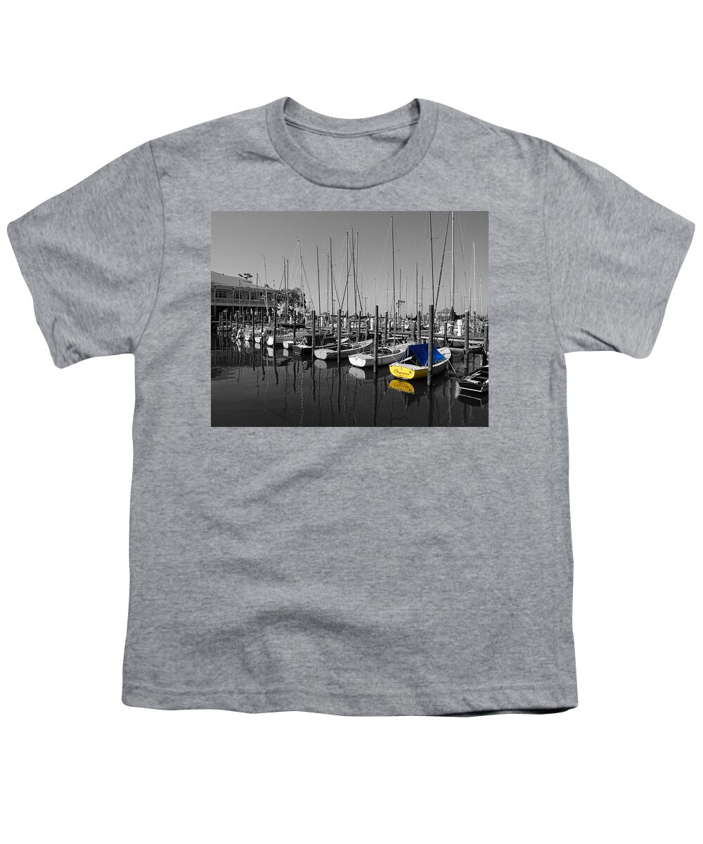 Shrimp Boat Youth T-Shirt featuring the photograph Banana Boat by Michael Thomas