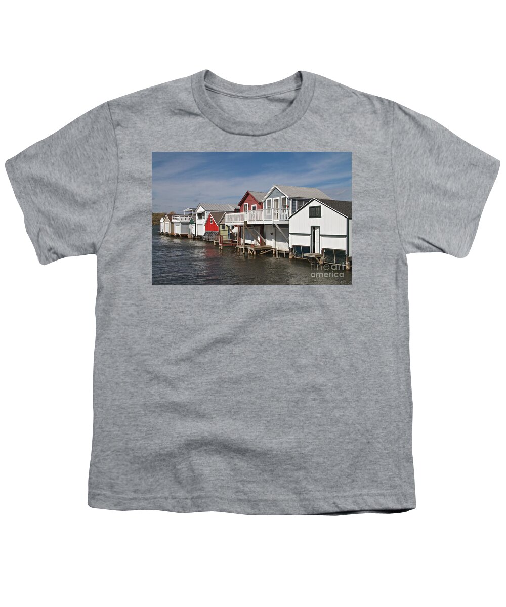 Boathouse Youth T-Shirt featuring the photograph Boathouse Row by William Norton