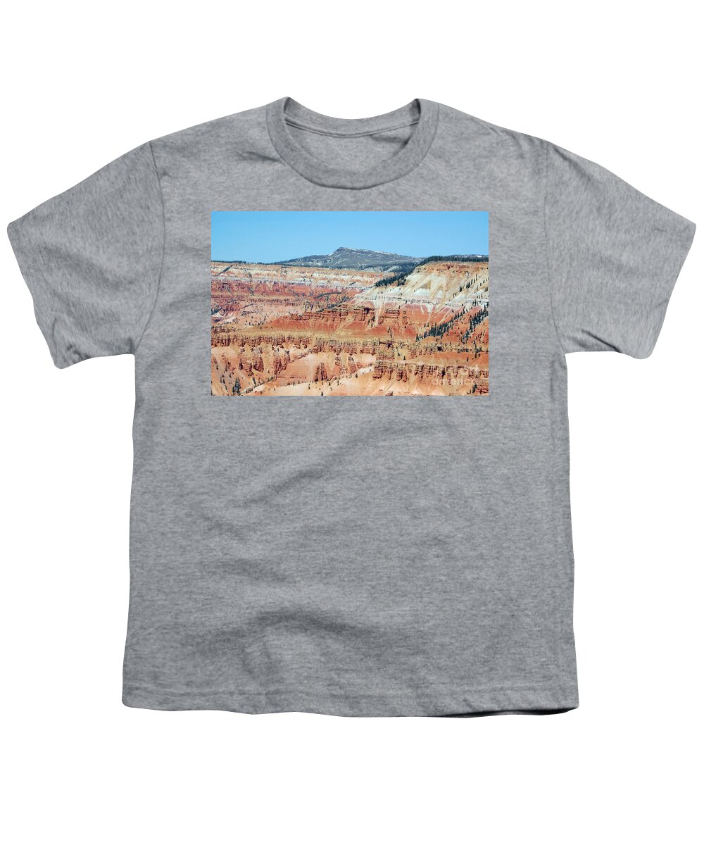 Cedar Breaks National Monument Youth T-Shirt featuring the photograph Cedar Breaks Up Close 2 by Debra Thompson