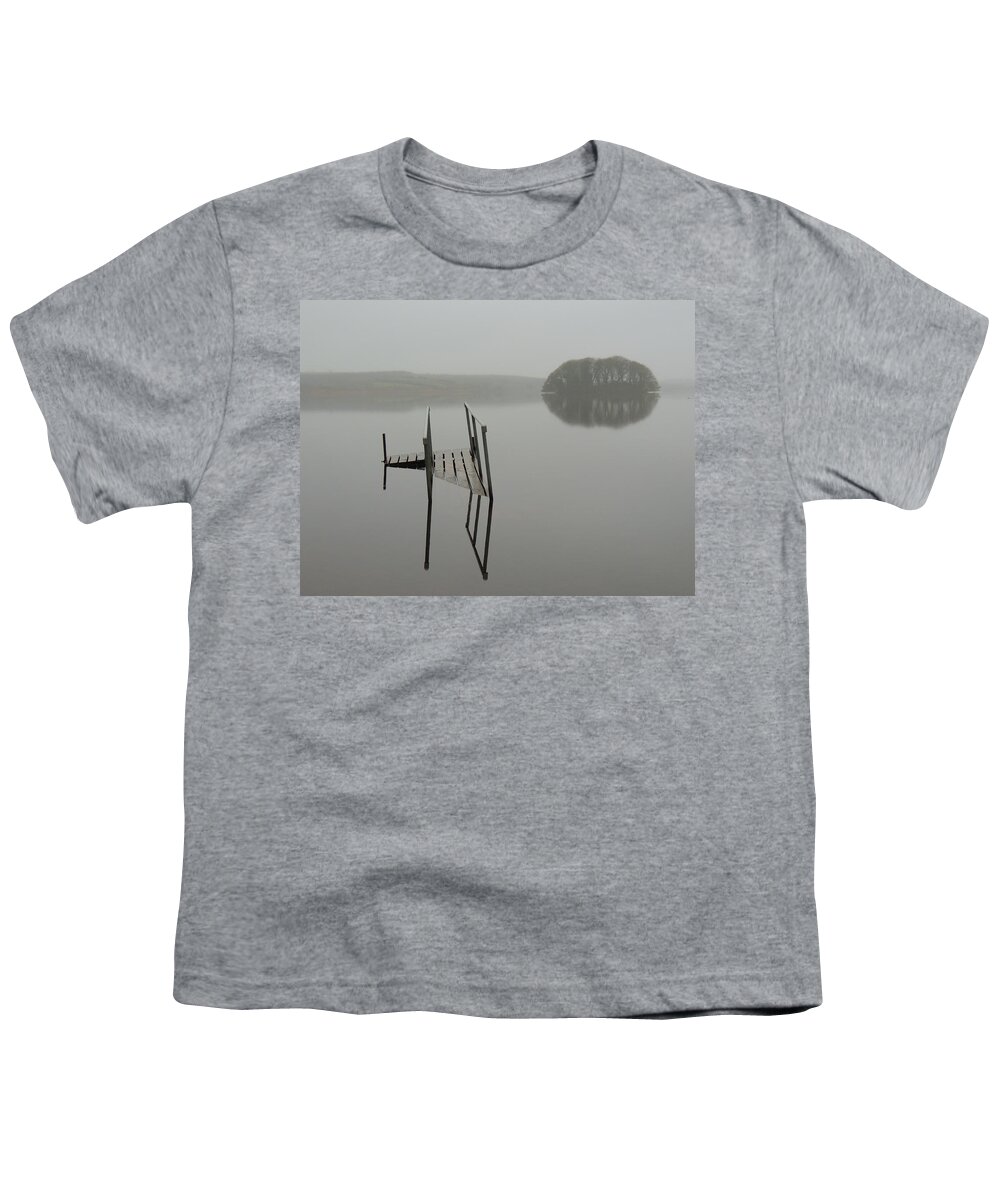 Irish Mist Youth T-Shirt featuring the photograph Crannog at Lake Knockalough by James Truett