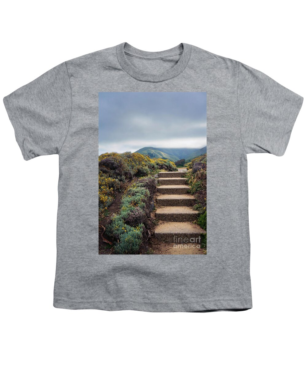 Landscape Youth T-Shirt featuring the photograph Distant Montara by Ellen Cotton