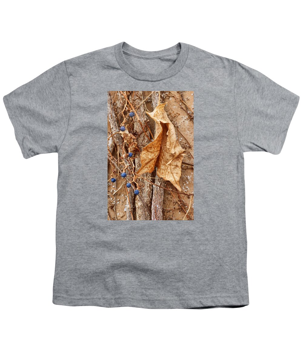 Autumn Youth T-Shirt featuring the photograph Freeze Dried by Nikolyn McDonald