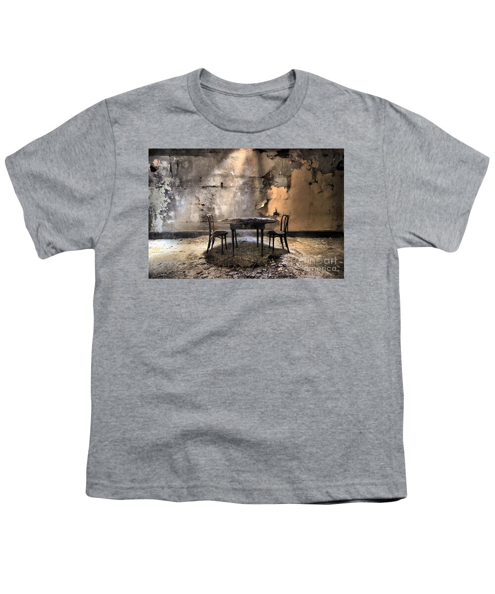 Borscht Belt Youth T-Shirt featuring the photograph Table 4 Two by Rick Kuperberg Sr