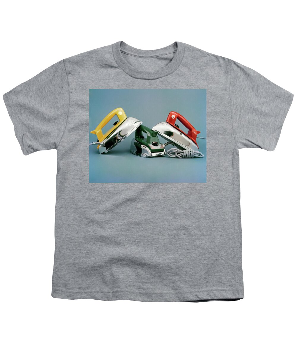 Studio Shot Youth T-Shirt featuring the photograph Three Irons By Casco Products by Richard Rutledge