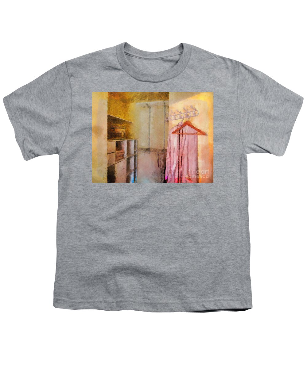 Relaxation Youth T-Shirt featuring the painting Time For Myself by Claire Bull