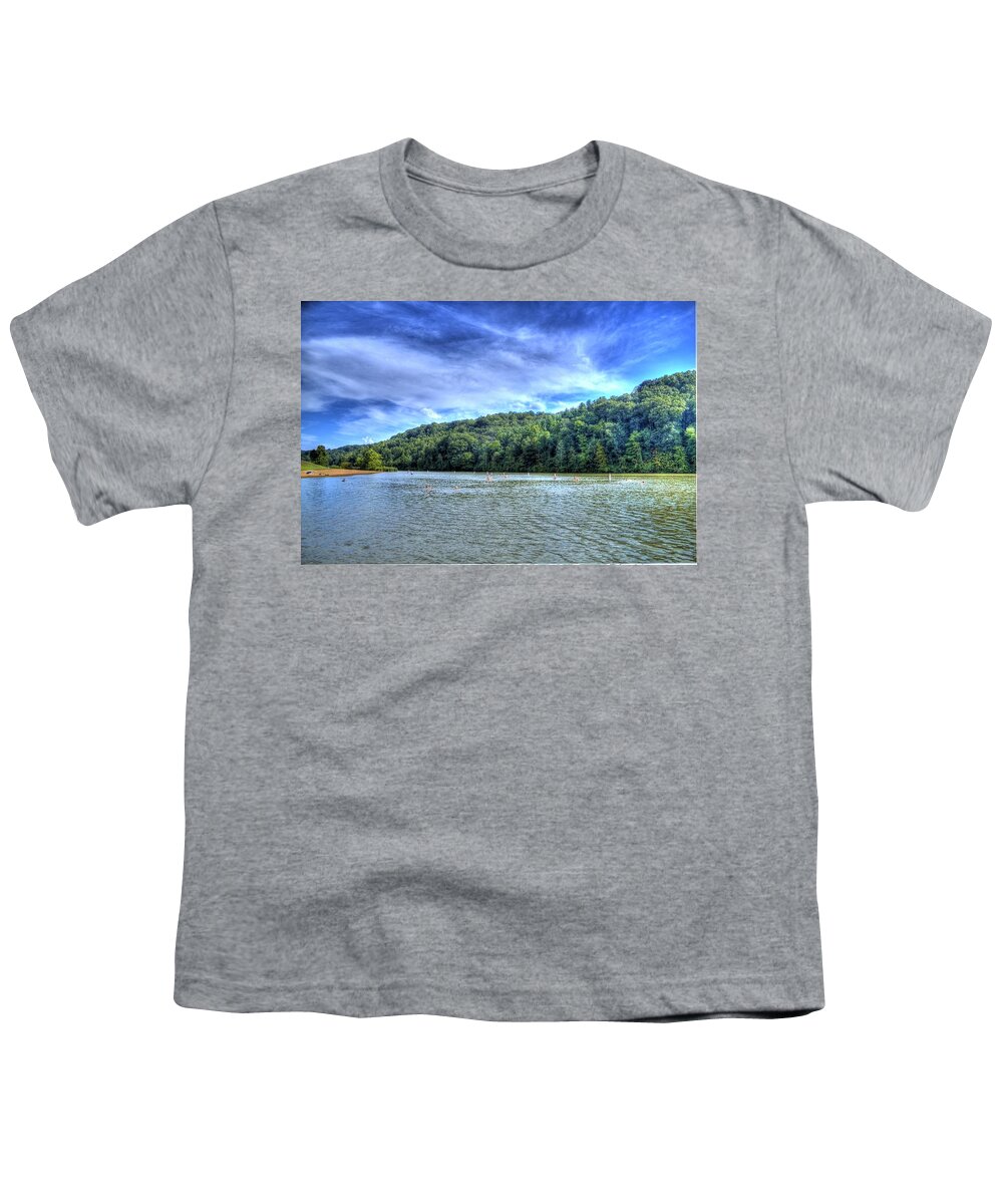 Strouds Youth T-Shirt featuring the photograph Vacation lake by Jonny D
