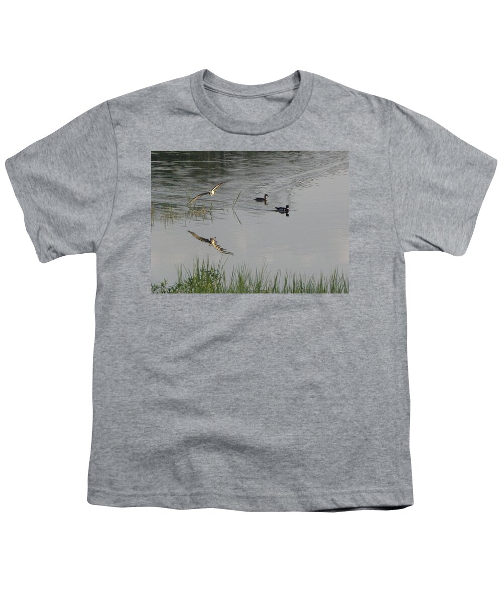 Wood Ducks Youth T-Shirt featuring the photograph Wood Ducks At Peace by Kim Galluzzo Wozniak
