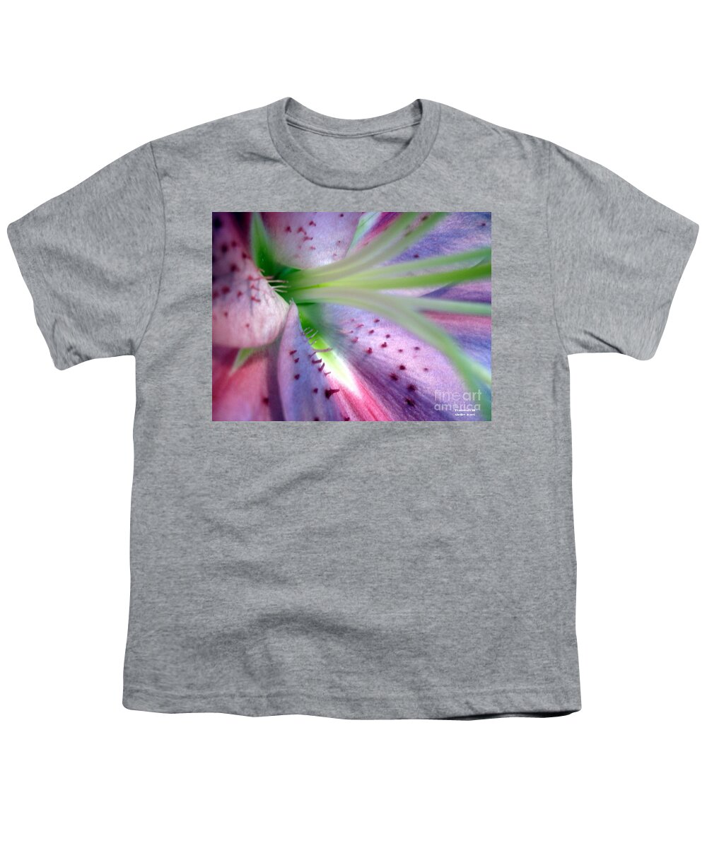 Pink Youth T-Shirt featuring the photograph Fragments Series #1 by Shelley Jones