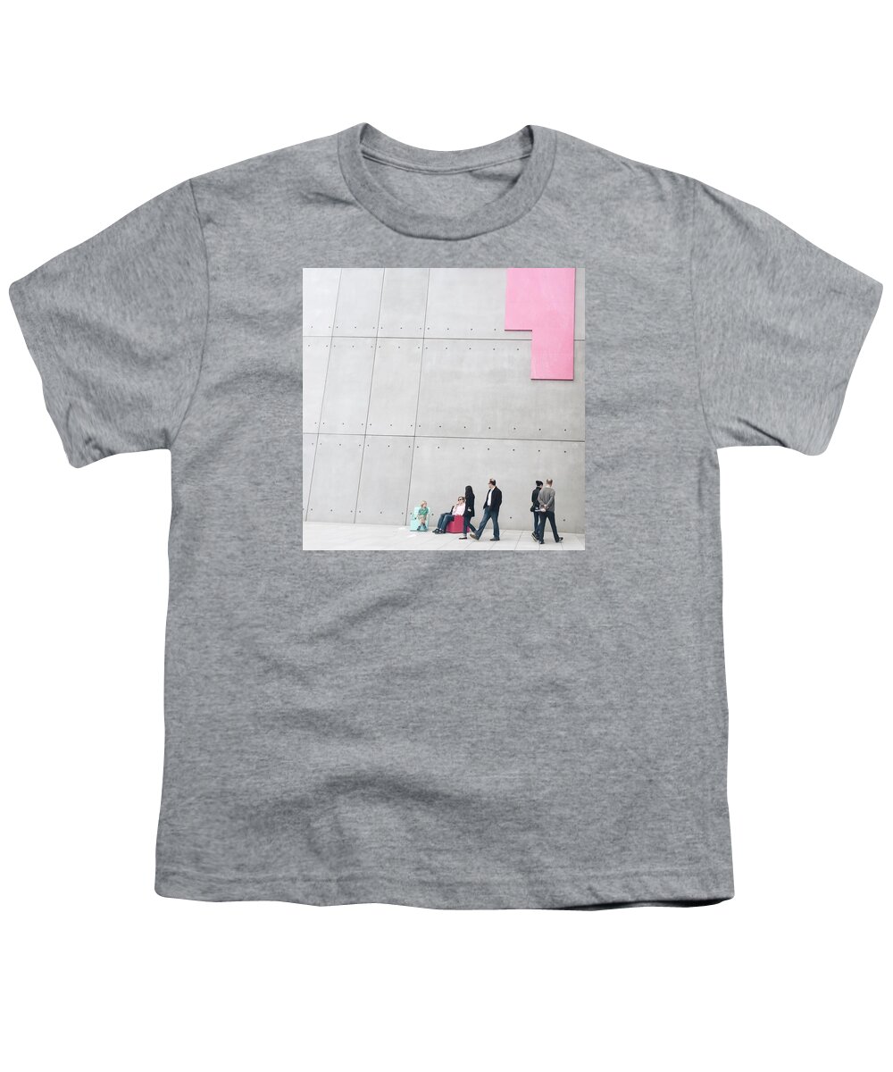 New York City Youth T-Shirt featuring the photograph Whitney Museum of American Art #1 by Sophie Jung