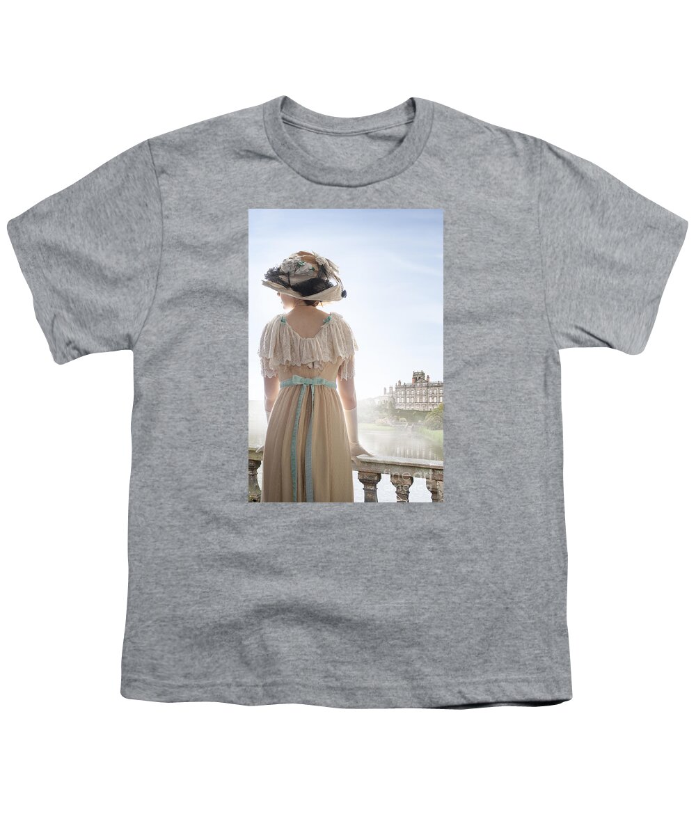 Edwardian Youth T-Shirt featuring the photograph Edwardian Woman #11 by Lee Avison