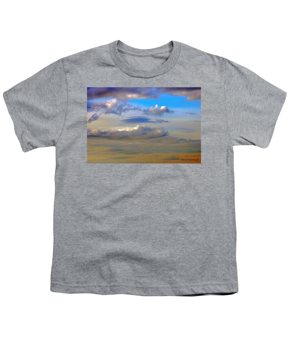 Sky Youth T-Shirt featuring the photograph Flying High by Steve Warnstaff