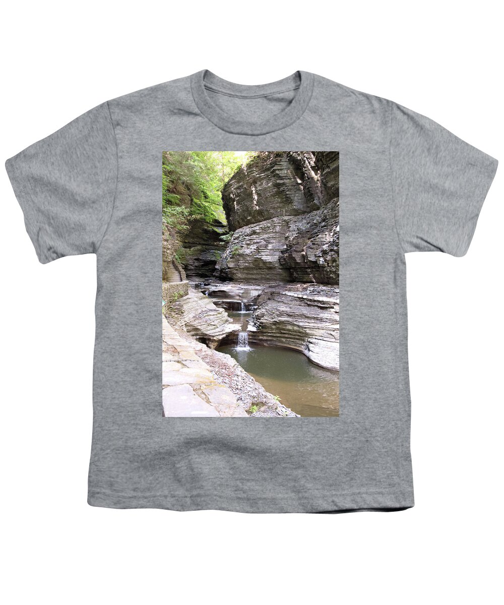Watkins Glen Youth T-Shirt featuring the photograph Watkins Glen New York #5 by Susan Jensen